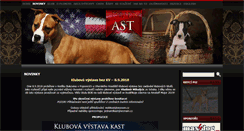 Desktop Screenshot of klubast.cz